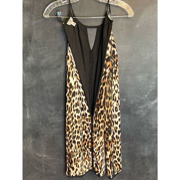 Worthington MIDI Leopard Print Dress size 10 - Picture 2 of 7